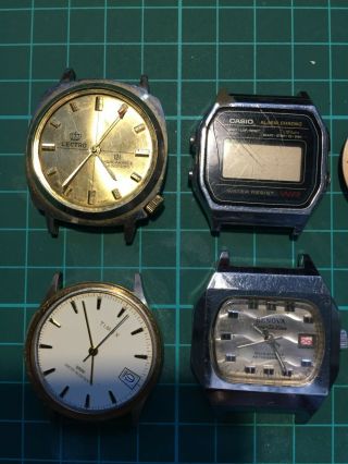 joblot of 8 vintage watches.  spares or repairs. 2