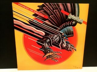 Judas Priest - Screaming For Vengeance Lp Early Press 1982 Rare Heavy Metal Vg,