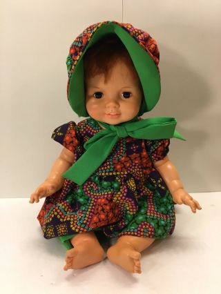 Vintage Baby Crissy Doll Red Hair Ideal Toy Corp 1973
