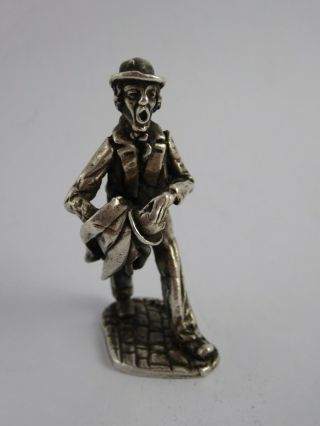 Vintage Solid Sterling Silver Cries Of London Figure 1977 36 G