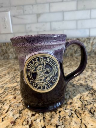 2016 Death Wish Coffee Company Day Of The Dead Mug Rare.  2190