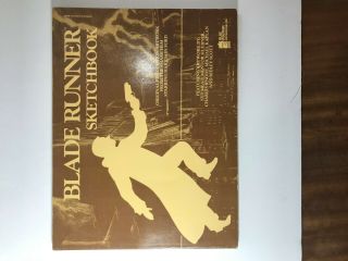Blade Runner Sketchbook 1982 1st Edition Rare This Is It - One Of Very Few