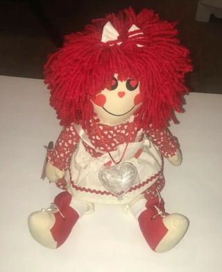 Vintage Pbc Musical Doll Raggedy Ann - Sings Love Can Keep Us Together