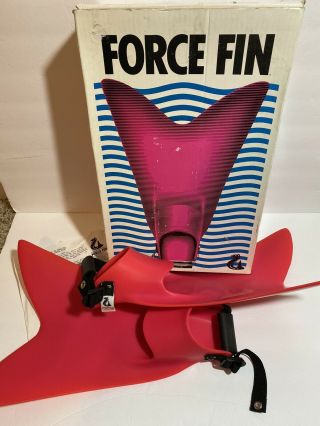 Force Fins,  Hot Pink Scuba Fins - Innovative And Rare.  Size M/l
