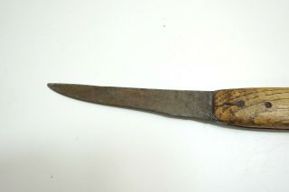ANTIQUE SMALL BUTCHER TRADE KNIFE 7.  5 
