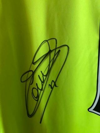 Signed Thibaut Courtois Chelsea Goalkeeper Shirt 2017 Grab A Rare Piece L@@k