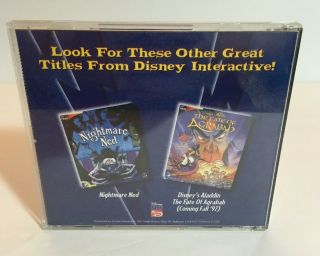 Disney ' s Hercules Action Game (PC,  1997) RARE WINDOWS 95 2
