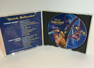 Disney ' s Hercules Action Game (PC,  1997) RARE WINDOWS 95 3