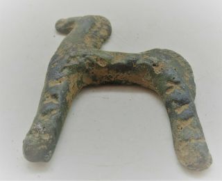 SCARCE CIRCA 100BC - 100AD ANCIENT CELTIC BRONZE HORSE STATUETTE 2