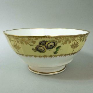 Antique Coalport Porcelain Slop Bowl 996 Patt.  C.  1825