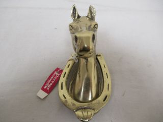 Vintage Peerage Brass Horse 