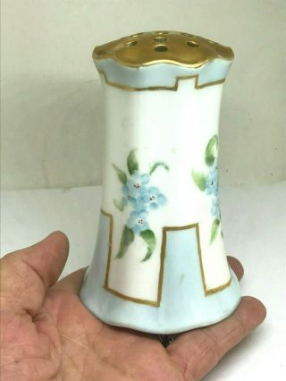 Antique Hat Pin Holder Forget - Me - Nots Sustains True Love.  Lovely Collectible.