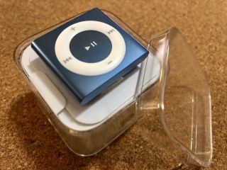 Rarely Apple Mc751ll/a - 2gb Ipod Shuffle (4th Gen) Blue