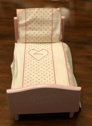 Vintage 1957 Vogue Ginny Doll Bed And Bed Set