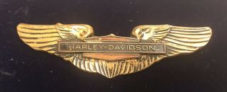 Vintage Leavens Harley Davidson Pin Rare 1960’s
