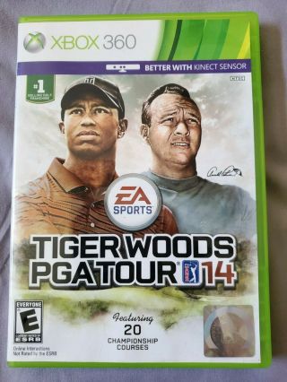 Tiger Woods Pga Tour 14 - Xbox 360 - Complete Rare