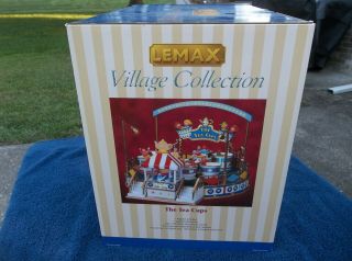 Lemax Carnival Ride The Tea Cups - - In Origal Box Rare Htf 84808