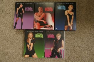La Femme Nikita Dvd Set Complete Series Season 1 2 3 4 5 1 - 5 Very Rare Oop