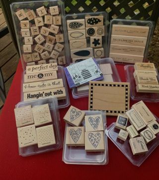 Stampin Up - Retired And Stamp Sets Some Rare