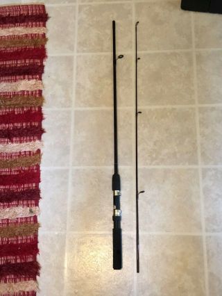 Vintage Zebco Wss60m Fishing Rod 2 Pc 6 