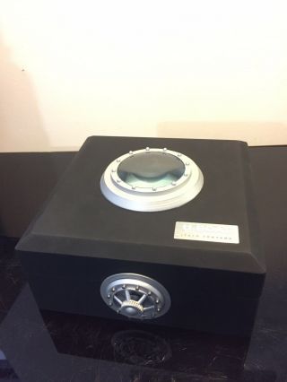 Rare U - Boat Watch Box.  Display Lockable,  Magnifier Glass.  Treasure,  Vault,  Jewellery