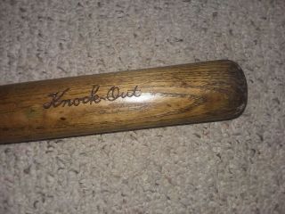 Vintage Antique Early 1900s Pennant No.  505 Wood Baseball Bat 3