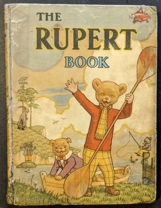 Rupert Annual 1941. .  Neatly Inscribed.  Rare.  Greycaine 