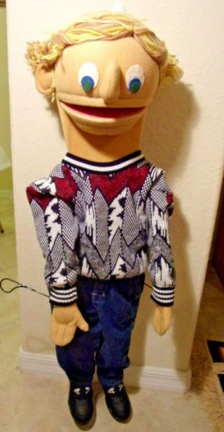 Rare Vintage 1978 Kids On The Block Full Size Professional Puppet Mark Riley