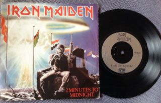 Iron Maiden - 2 Minutes To Midnight Rare Uk 1984 / Heavy Metal Nwobhm - Vinyl