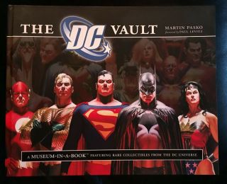 The Dc Vault A Museum - In - A - Book With Rare Collectibles From The Dc Universe Al4