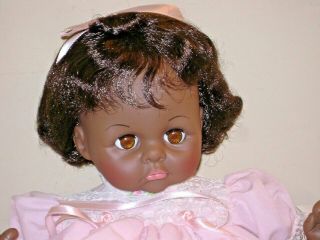 Madame Alexander Vintage 1977 Black PUSSYCAT Baby Doll 20 