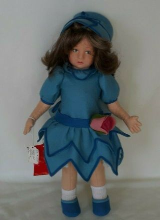 Vintage Cloth Felt Lenci Doll Grazia Ltd.  Ed.  W/ Tags Exc.  $44.  44