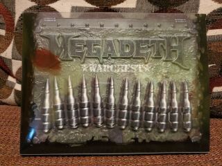 Megadeth " Warchest " 4 Cd/ Dvd Box Set Rare