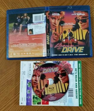 License To Drive Blu - Ray Disc 2012 Very Rare & Hard 2 Find Out Of Print Like