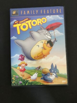 My Neighbor Totoro Dvd Rare Fox Family Feature Authentic