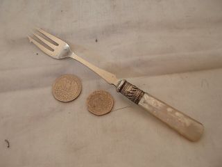 Pickle Fork Sterling Silver & M Of P Sheffield 1922
