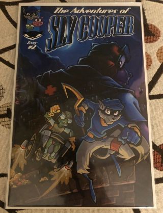 Sly Cooper 2 Rare Video Game Comic Adventures Of Low Print Run Nm
