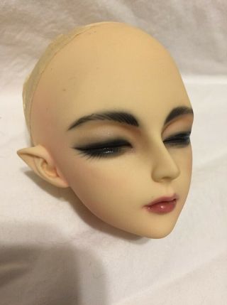1/3 Luts DELF Elf Vampire YDER with closed eyes,  rare BJD type 1 head 2