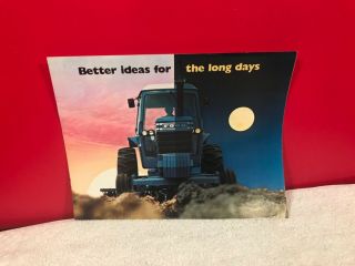Rare 1977 Ford Farm Tractor Dealer Advertising Brochure