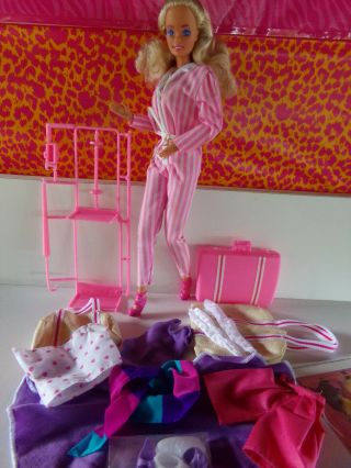 Barbie Superstar Doll Vacation Sensation Gift Set 1988 Rare