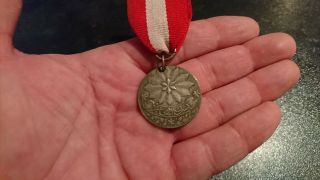 Rare Ww1 Turkish Ottoman Medal Gallipoli