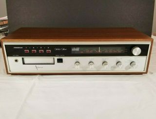 Rare Vintage Audiovox Solid State 8 Track Fm Am Stereo Receiver Japan Retro