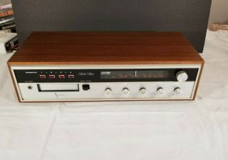Rare Vintage AUDIOVOX Solid State 8 Track FM AM Stereo RECEIVER Japan Retro 2