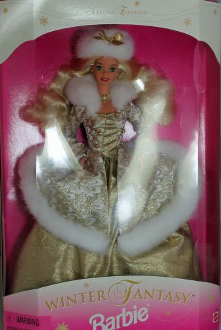 Barbie 15334 Ln Box 1995 Special Edition Winter Fantasy Doll