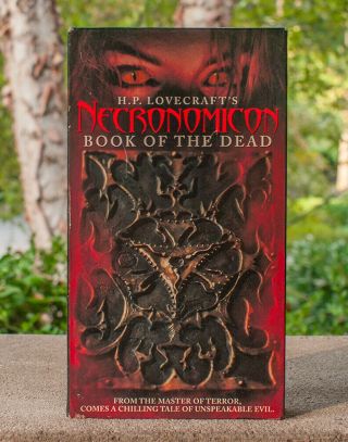 Necronomicon Book Of The Dead Vhs Horror Yuzna Society Rare Lovecraft Rare Gore