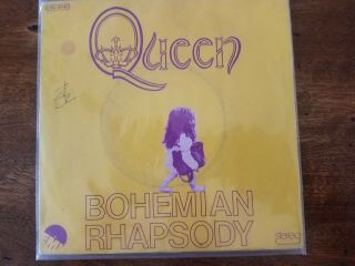 Queen Freddie Mercury Bohemian Rhapsody Rare " 45 France