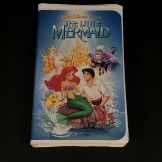 Disney Banned Cover Art Vhs “the Little Mermaid” Rare Removed From Circulation