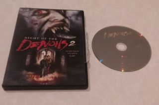 Night Of The Demons 2 (dvd,  2007) Rare Oop Horror Amelia Kinkade Region 1 Us