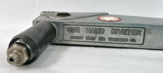 Vintage Rivet gun tool G28 Cherry riveter Div.  Townsend Co.  Rare 2