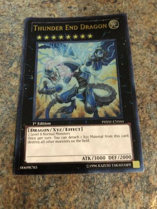 Yugioh Lp Thunder End Dragon - Phsw - En044 - Ultimate Rare - 1st Edition